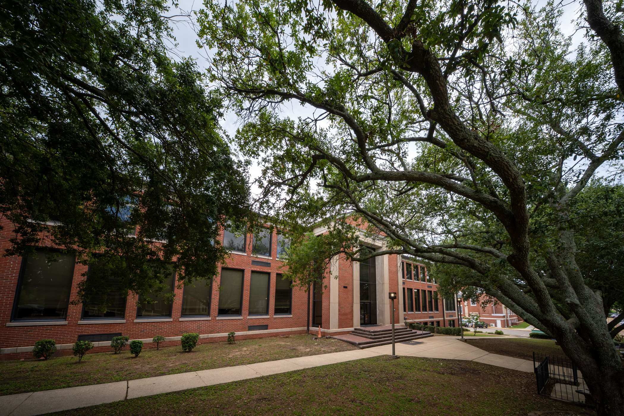 An academic building on the Alabama State University campus today.