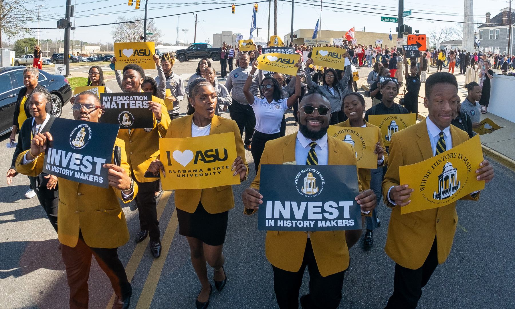 Alabama State Crowd at the Labor Day Classic Event