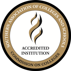 SACSCOC accreditation badge