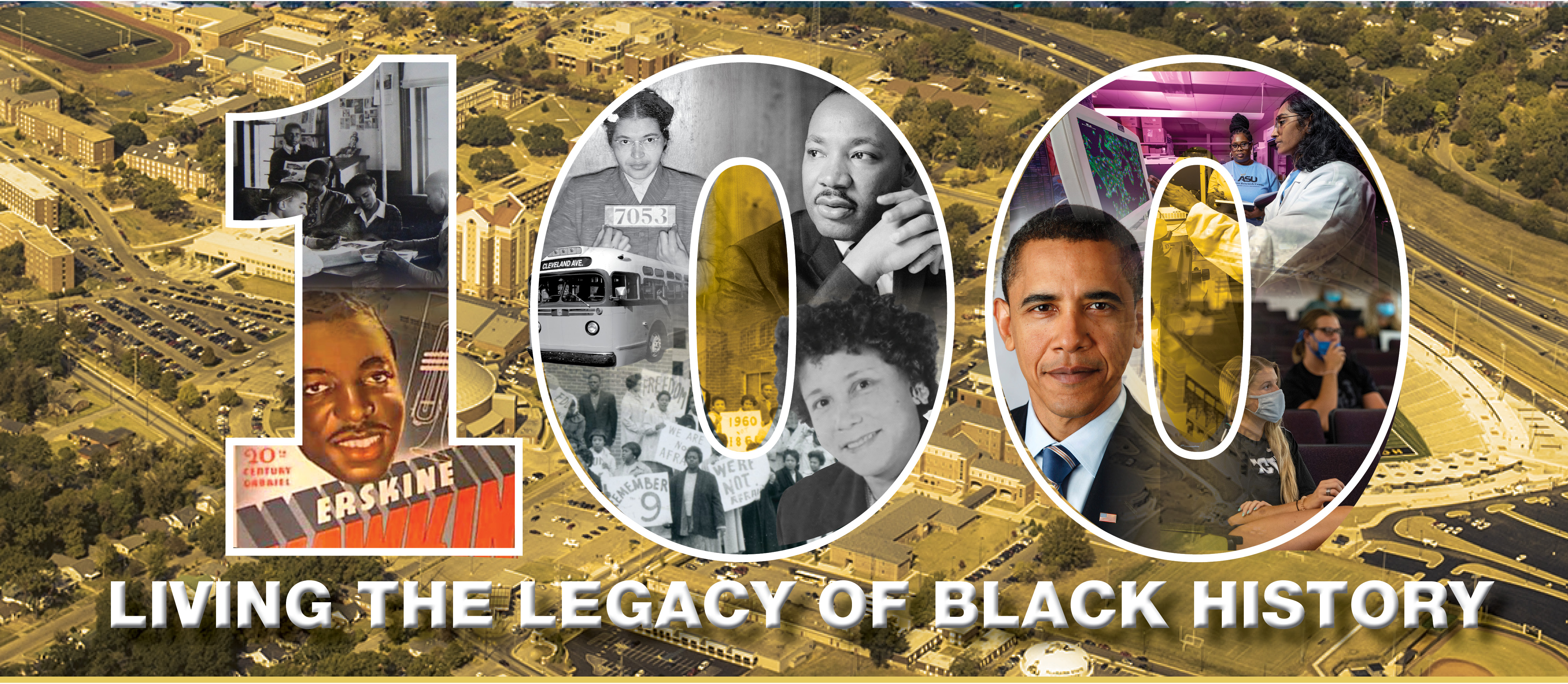 Black History Month banner