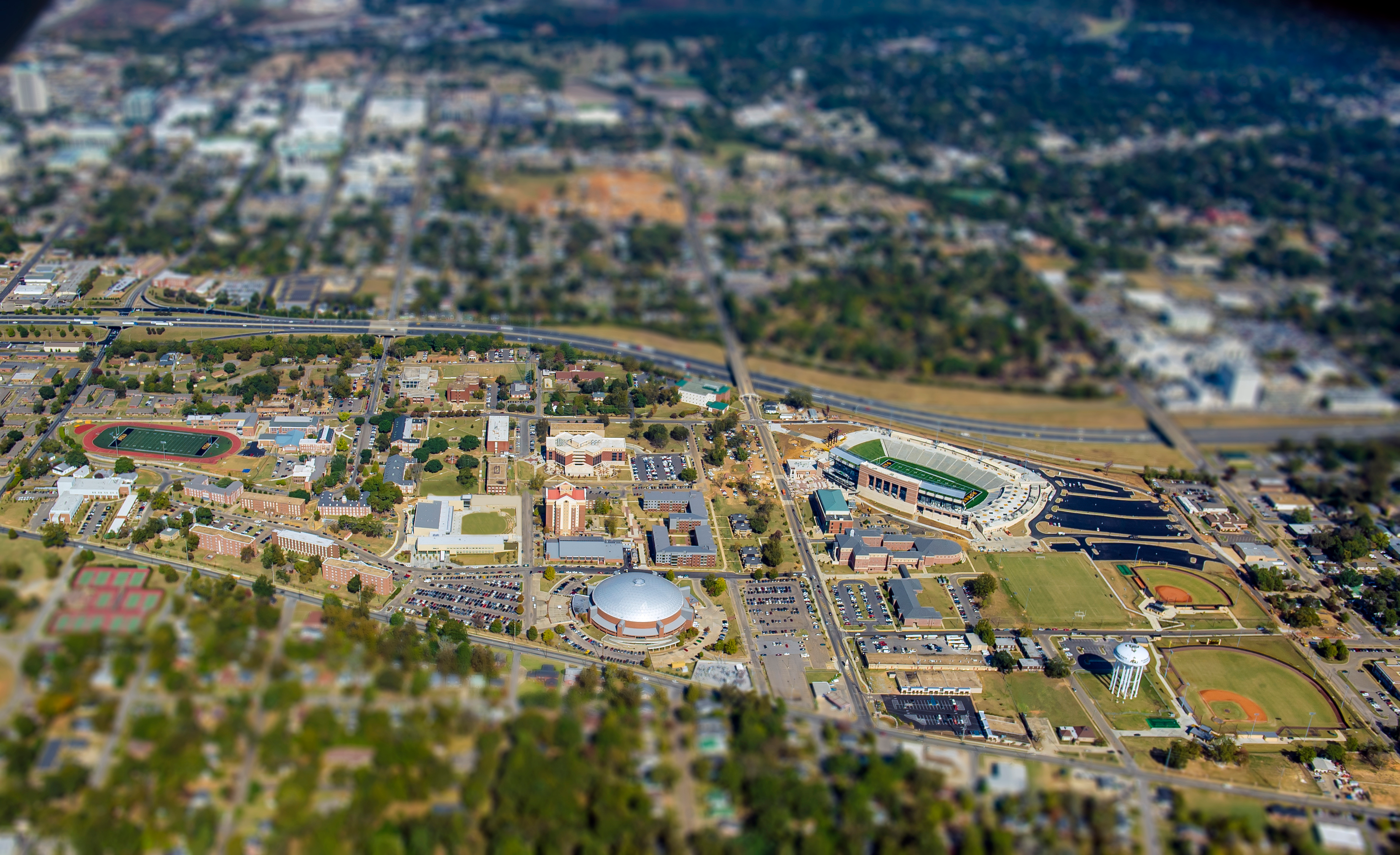 Aerial photo